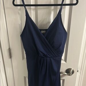 Lands' End Women's Navy One Piece Swimsuit